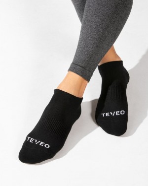 Teveo Active (2pcs) Socken Damen Schwarz | IXP-1207