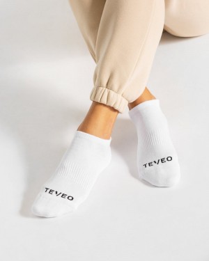 Teveo Active (2pcs) Socken Damen Weiß | BZM-1364