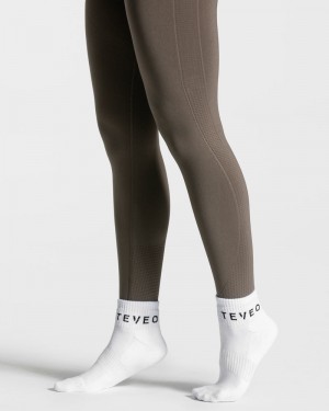 Teveo Ankle (2pcs) Socken Damen Weiß | IWV-1981