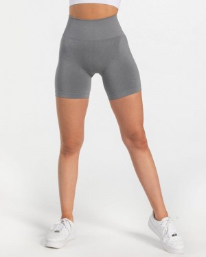 Teveo Classy Kurze Sporthose Damen Grau | NUD-1282