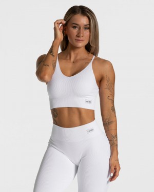 Teveo Elegant Cross Oberteile Damen Weiß | JJT-7987