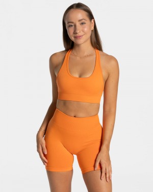 Teveo Everyday Neckholder Sport BH Damen Orange | RML-6247
