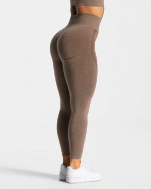 Teveo Evolution V2 Leggings Damen Beige | OZM-7477
