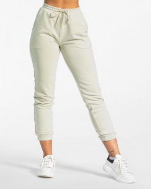 Teveo Oversized Jogginghose Damen Olivgrün | XWK-6780