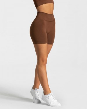 Teveo Sensation Mini Kurze Sporthose Damen Caramel | JWT-9869