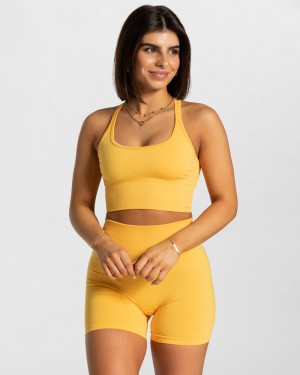 Teveo Statement Sport BH Damen Gelb | KUL-6463