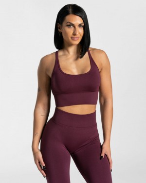 Teveo Statement Sport BH Damen Lila | MOT-5562