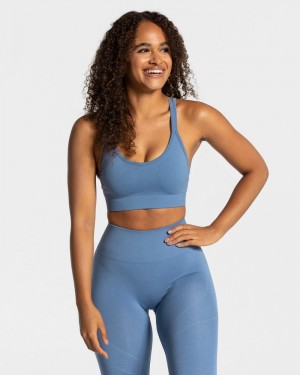Teveo True Sport BH Damen Blau | AIS-7369